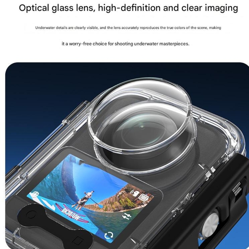 Drone Gimbal Case - フルカバレッジ保護ケース 360 カメラダイビングケース耐海水性 F19E