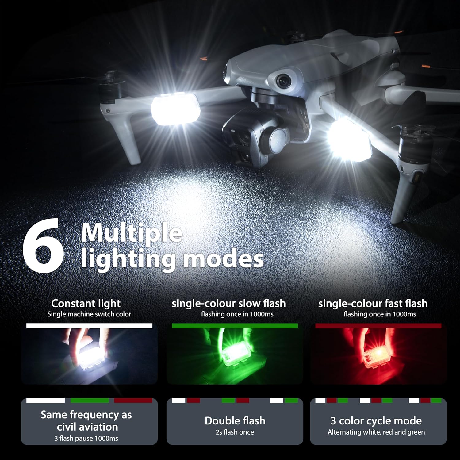 STARTRC ドローン ストロボライト 衝突防止ライト 充 - Dji Drone Mini 4 Pro のレビューと価格