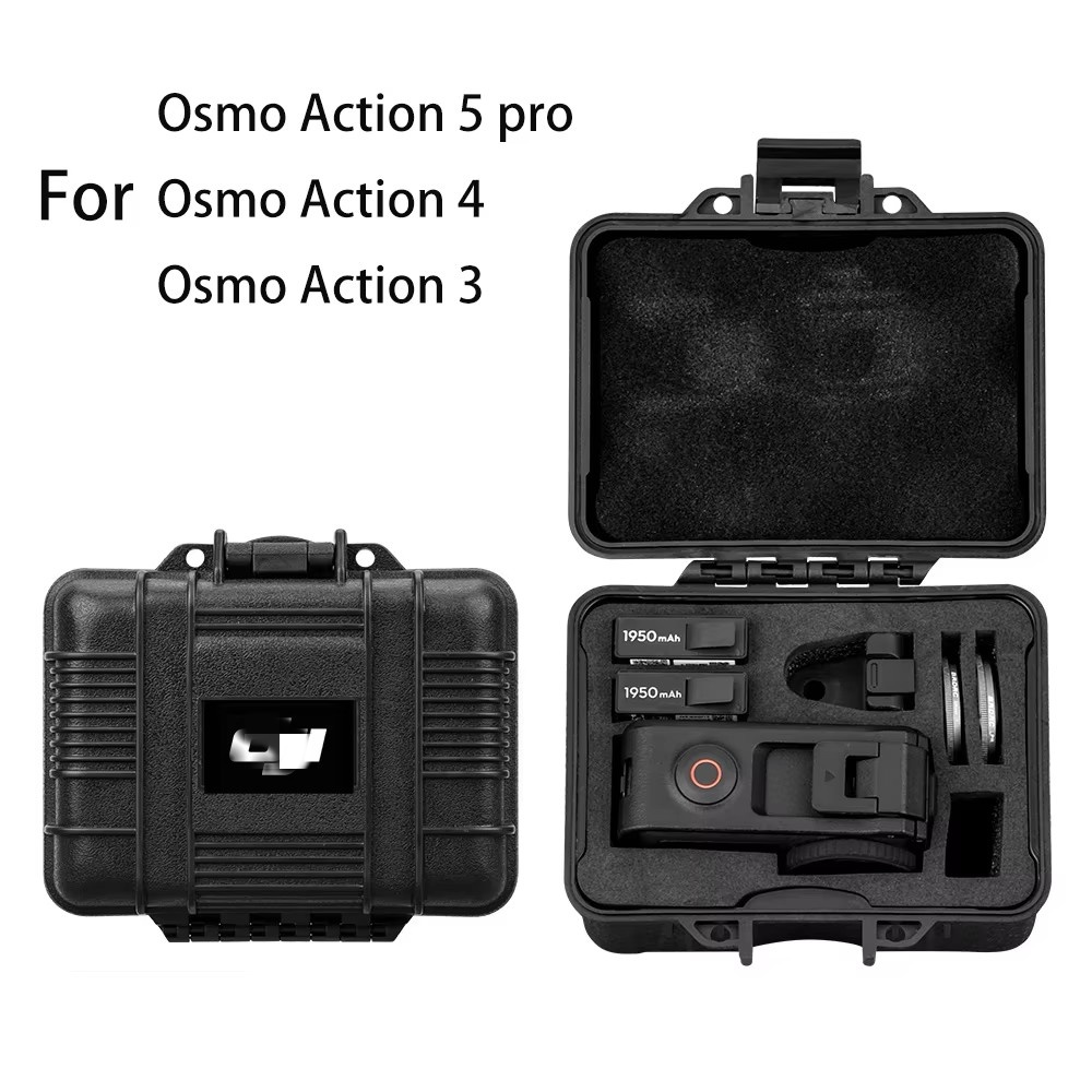 ハードケース防水ボックス DJI Action 5 Pro/ - Drone Gimbal Case のレビューと価格