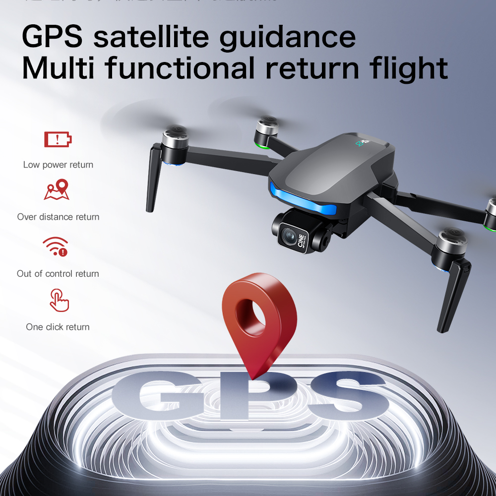新型S-X1 MAXドローン GPS 8Kプロフェッショナル - Drone Gimbal Case のレビューと価格